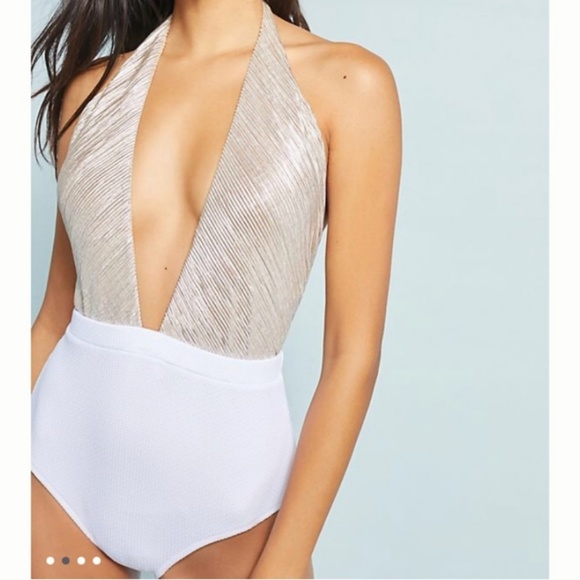Anthropologie Other - Allihop halter bathing suit